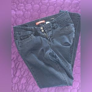 Union Bay size 3 black stretch skinny pants/jeans